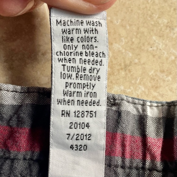 Sprockets Multicolored Plaid Chino Toddler Shorts, Size 24 Months - Picture 6 of 8